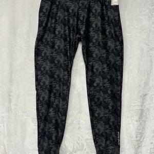 Peter Millar Atlas Performance Joggers Pants Mens XL Black Camo Golf NWT